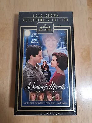 NEW 1999 VHS A SEASON FOR MIRACLES Patty Duke Hallmark Collector Edition • $12.99