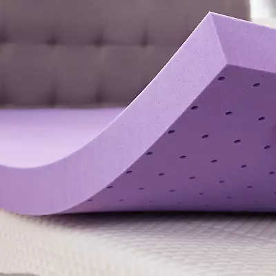 Purple Twin XL Memory Foam Mattress Topper (3 Inch Gel Infused) - College Dorm • $92.06