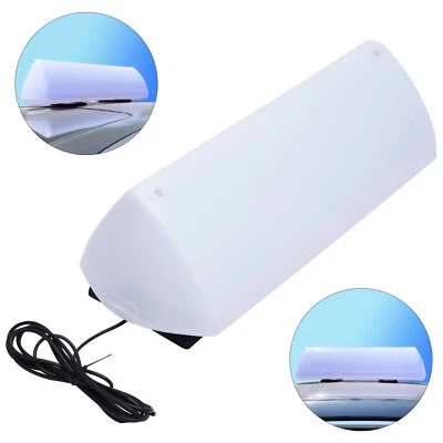 $30.40 • Buy 55CM LED Blank Taxi Cab Roof For Car Top Advertising Sign Light Freeway Bright
