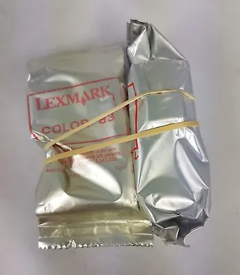 2 X  Genuine Original Lexmark 83 COLOUR Print Cartridge - 18L0042E -BUNDLE OF 2 • £6.99