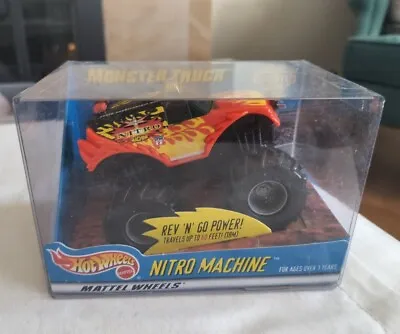 2000 Hot Wheels Monster Jam 1:43 Rev Tredz Rev N' Go Nitro Machine • $7.99