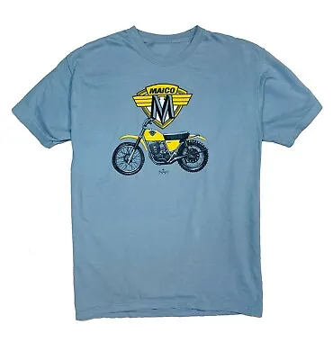 Vintage Motocross Maico  100% Cotton Heavy-Weight Size XXL • $33