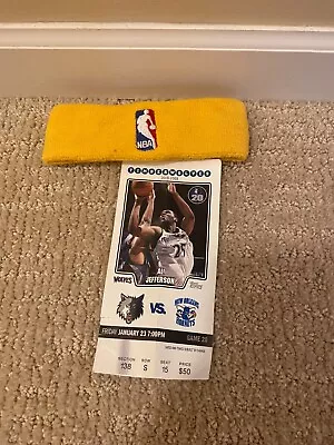 New Orleans Hornets Pelicans Melvin Ely Game Used Headband NBA Game • $45.51