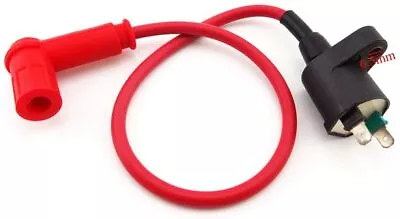 Racing Ignition Coil For 50cc 70 90cc 110cc 125cc 140cc 150cc Pit Dirt Bike Red • $13.69