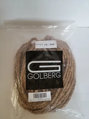 Goldberg 3 Strand Natural Fiber Tan Manila Rope 100 Ft • $15.95