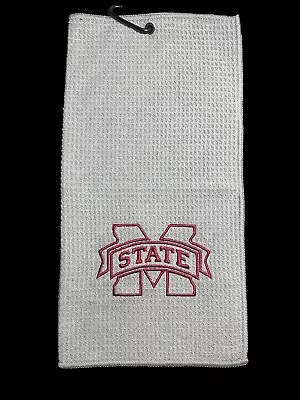 Mississippi State Golf Towel (2 Sides) 8in X 16in • $19.99