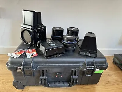 Mamiya RZ67 Pro II D System + 3 Sekor Lenses (110/50/ 65mm) • £2300