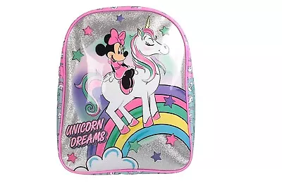 Disney Minnie Mouse Unicorn Toddler Rucksack Backpack School Bag  Age 3+ • £7.99