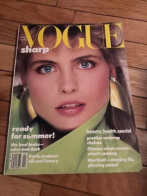 Vogue Magazine March 1985 Kim Alexis Supermodel • $19.99