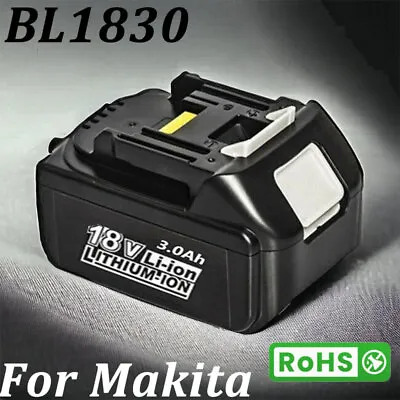 £14.99 • Buy 18V 3.0 Ah Battery For Makita 18Volt BL1830 LXT Li-ion BL1850 BL1815 Cordless