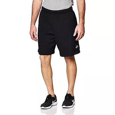 Nike Men's Sportswear Club Cargo Shorts Fleece Black Size XL NEW WITH TAGS! • $85.84