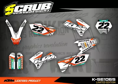 KTM Graphics SX85 2006 2007 2008 2009 2010 2011 2012 Decals 85 SX Stickers SCRUB • $149.08