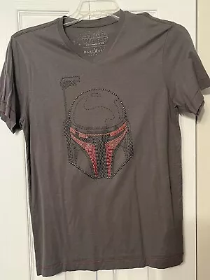 Marc Ecko Cut And Sew Rhinestone Shirt Boba Fett Sz Small • $20