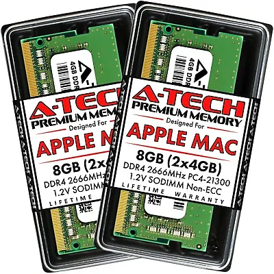 8GB Kit 2x 4GB DDR4 2666 2667 Mac Memory RAM For APPLE IMac Late 2020 A2115 5K • $39.98