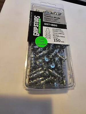 Motorcycle Tire Studs GripStuds Trac- Dirt Mud & Ice #1800 150pk With Tool • $204.95