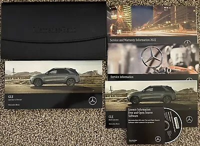 OEM 2022 Mercedes-Benz GLE 350 450 580 GLE63 Owners Manual W/ Supplements & Case • $42.99