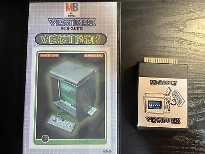 Vectrex Multi Casette Vectrom 32 Games Untested • $149.99