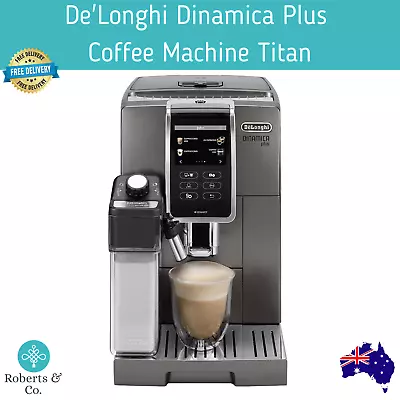 De'Longhi Dinamica Plus Coffee Machine Titanium ECAM37095T Espresso Machine • $1162.49