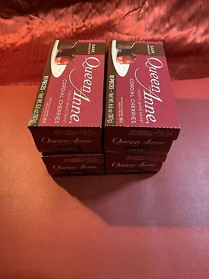 Queen Anne Dark Chocolate Cordial Cherries 10 Pieces/Box (4 Boxes) • $19.99