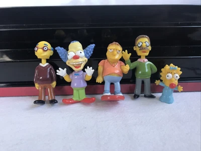 £9.99 • Buy Simpsons Mini Kinder Egg Figures Bundle - Maggie, Flaunders, Krusty Clown (S818)