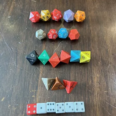 Vintage Dd Dice Lot - 1979? • $35