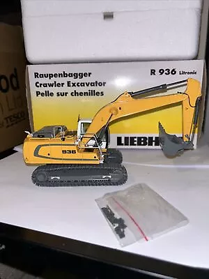 NZG 957 Liebherr R 936 Crawler Excavator Bagger  1:50 OVP Mint Boxed • £129.99