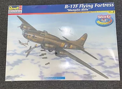 Revell#6652 B-17F  Memphis Belle  Flying Fortress 1/48 Scale Deluxe Kit Sealed • $74.97