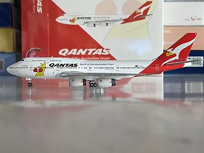 Phoenix Models Qantas Airways Boeing 747-400 1:400 VH-OJU PH4QFA793 Boxing Roo • $57.99