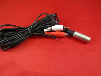 3 Ft  5 Pin Din Male To 2 RCA M  Audio Cable W/ Grounding For Bang & Olufsen. • $18.99