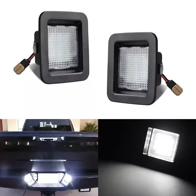 LED Smoke License Plate Light Bulbs Rear Assembly Lamps For Ford F150 2015-2022 • $8.99