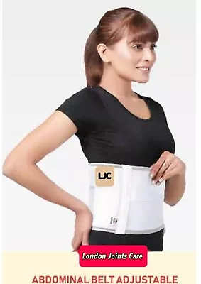 Foam Elastic Abdominal Binder Adjustable 7.5 Or 11 Inches Wide 52 Inches Max UK • £8.75