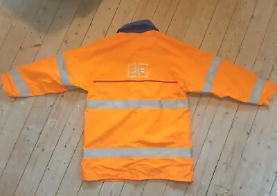 Vintage Retro Collectible Railway Memorabilia Genuine British Rail Hi Vis Jacket • £39