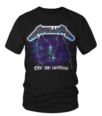 METALLICA Ride The Lightning T SHIRT S-M-L-XL-2XL Brand New Official  • $17.99