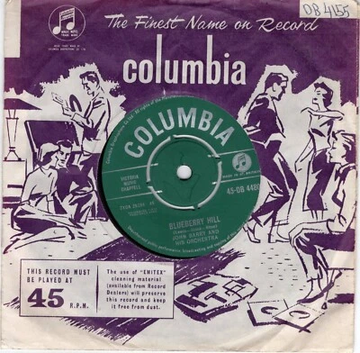 £1.25 • Buy John Barry & His Orchestra...blueberry Hill...columbia...uk...45