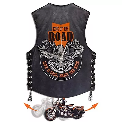 Harley Davidson Swinging Wall Clock Motorcycle Gifts For Men And Women. • $47.99