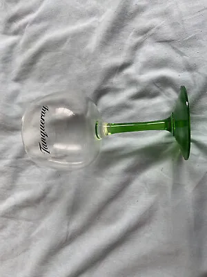 £6 • Buy Tanqueray Gin Balloon Glass Green Stem. Brand New