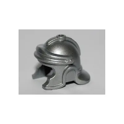 LEGO - Minifig Headgear Helmet - Roman Soldier - Flat Silver • $51.30