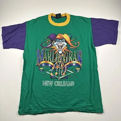 Vintage 90s Mardi Gras New Orleans Shirt XL • $35