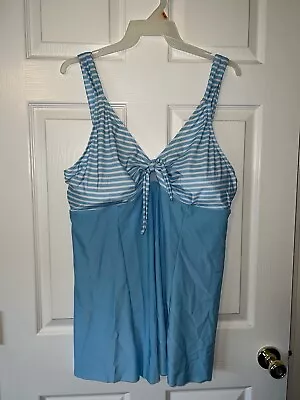 2 Piece Swim Dress Light Blue Size 4X • $15