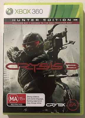 Crysis 3 Hunter Edition - Microsoft Xbox 360 PAL Game • $14.95