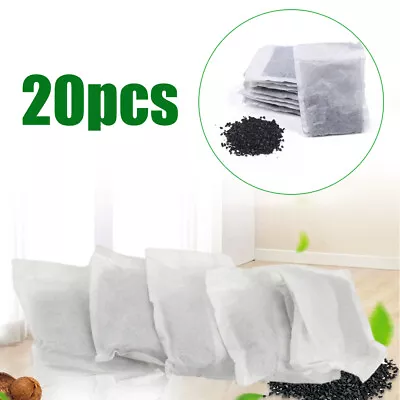 20 Pcs Activated Charcoal Carbon Filter Sachets For Pure Water Distiller SALE! • $25