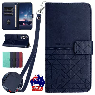 For OPPO A78 A58 5G A17 A57 4G A16 A93 Reno8 Wallet Leather Case Flip Cover • $12.49