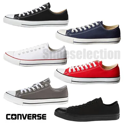 Converse CHUCK TAYLOR All Star Low Top Unisex Canvas Shoes Sneakers NEW • $68.95