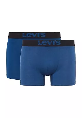 Levi's Boxer Brief Pack Of 2 Size Large  Super Soft Cotton Stretch • £15.99