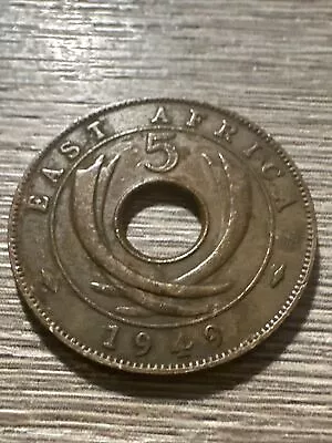 East Africa 5 Cents 1949 G27 • £2