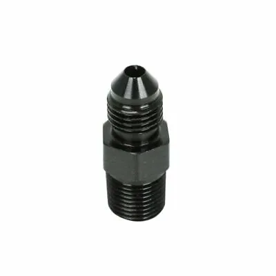 Black Turbo Oil Feed/Brake Fitting -3AN X 1/8  NPT Thread • $1.99