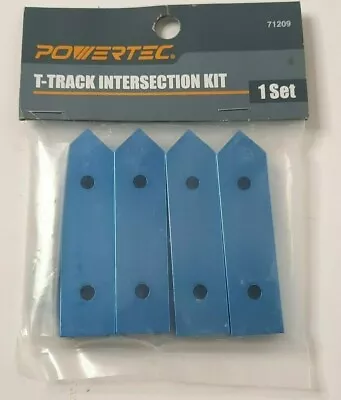 1 Set POWERTEC 71209 T-Track Intersection Kit Easy To Install New • $10.95