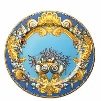 Versace By Rosenthal La Mer 12  Service Plate #409608-10230 Brand Nib Save$ Fsh • $449.98