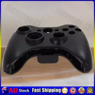 Wireless Controller Full Case Shell Cover + Buttons For XBox 360 Black • $10.45