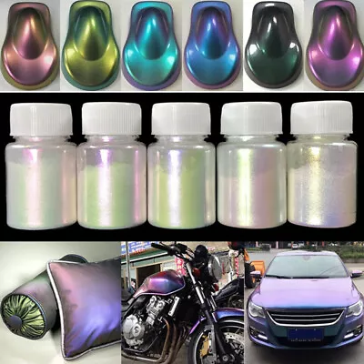 Chameleon Color Changing Pearl Powder For Car Auto Bicycle Paint Pigment 10g • $7.33